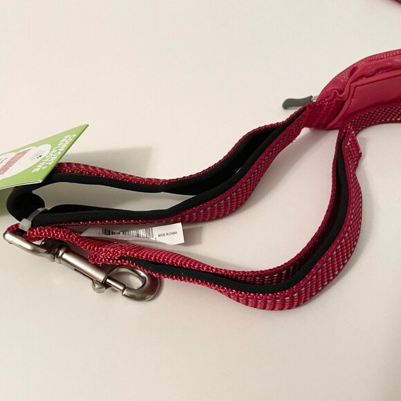 Kong Dog Leash 6ft x 1 Inch Padded Handle Mesh Pocket Leash - Picture 4 of 16